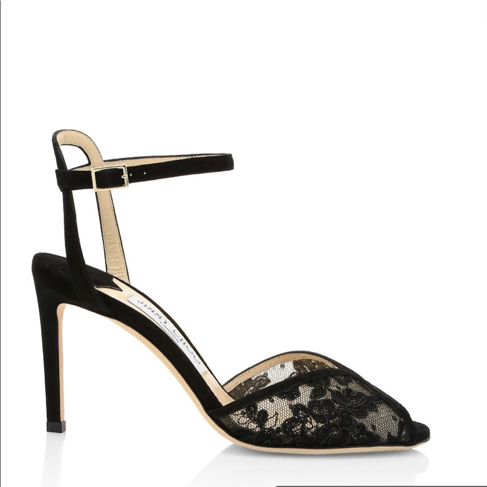 Brand new Jimmy Choo Sacora Suede Sandals